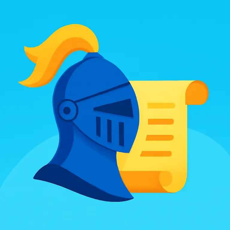 Рыцари и планы - обложка пазла