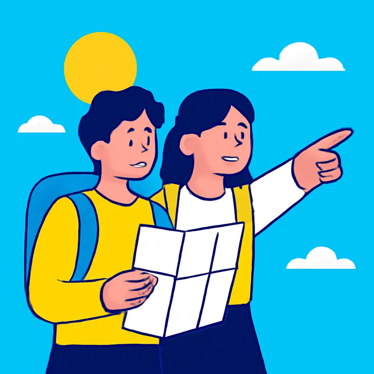 Дружеское путешествие - обложка пазла