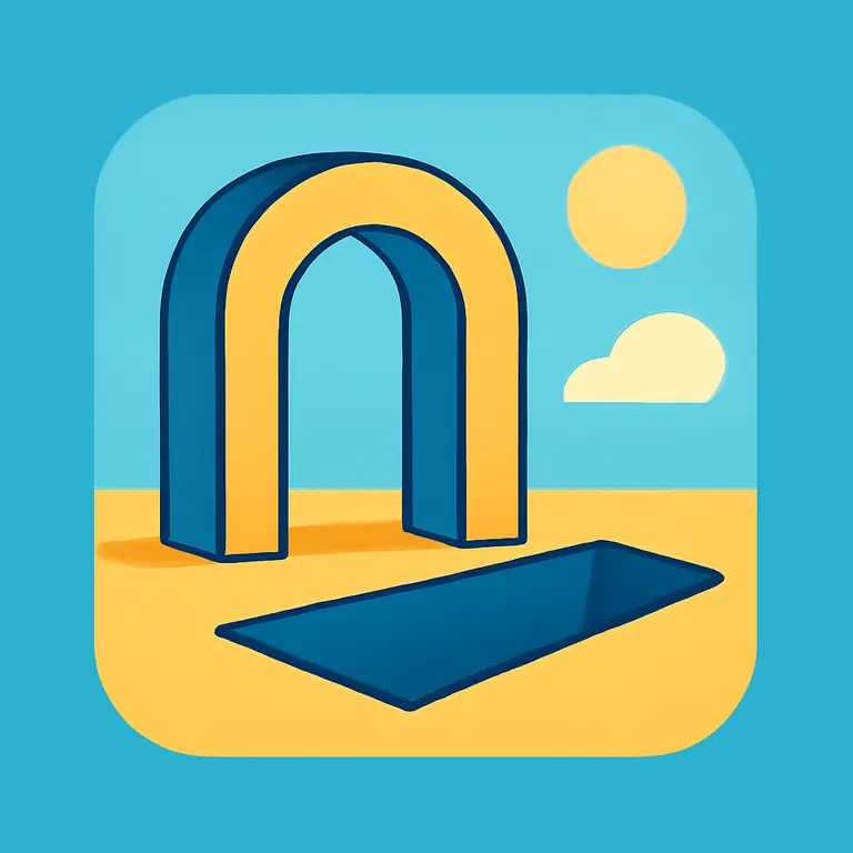 Арка и трench - обложка пазла