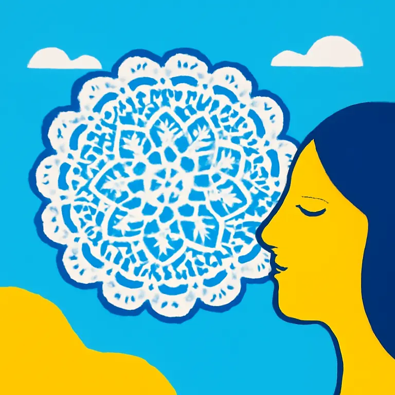 Тишина кружева - обложка пазла