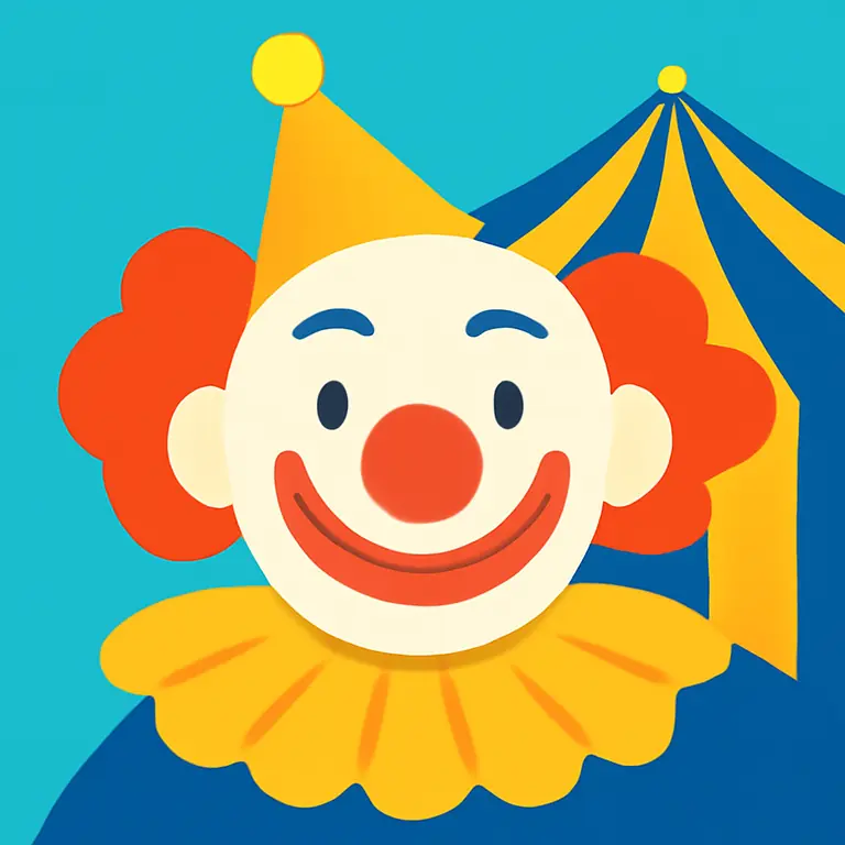 Восточный Клоун - обложка пазла