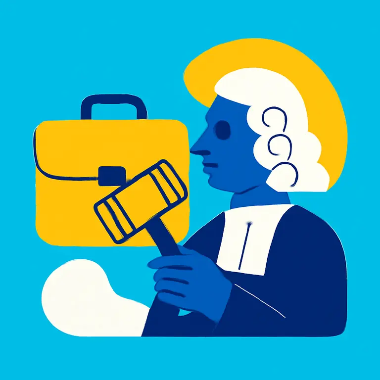 Дипломат Судья - обложка пазла