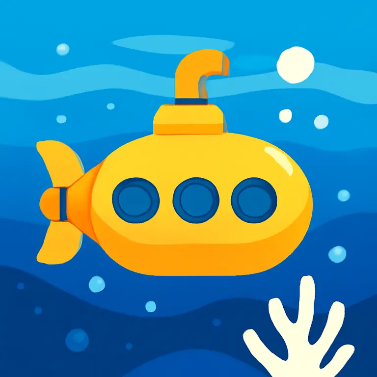 Подводный Корабль - обложка пазла