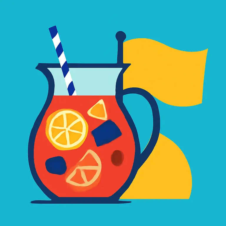 Сангрия и Знамя - обложка пазла