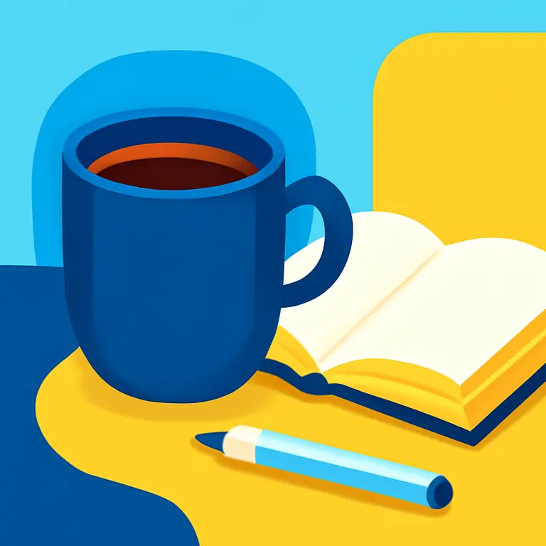 Кофейный урок - обложка пазла