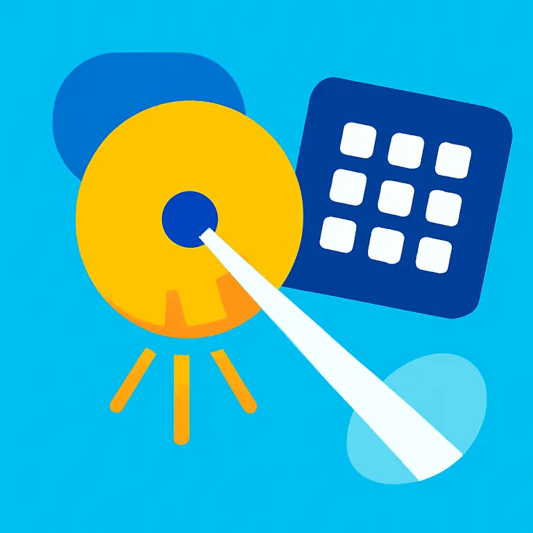 Лазерный код - обложка пазла