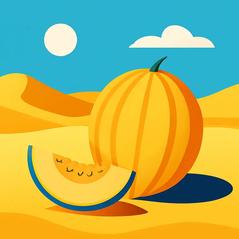 Пустыня дыни - обложка пазла