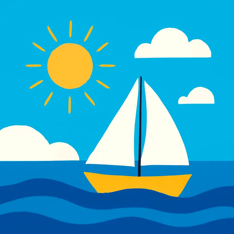 Солнечный штиль - обложка пазла