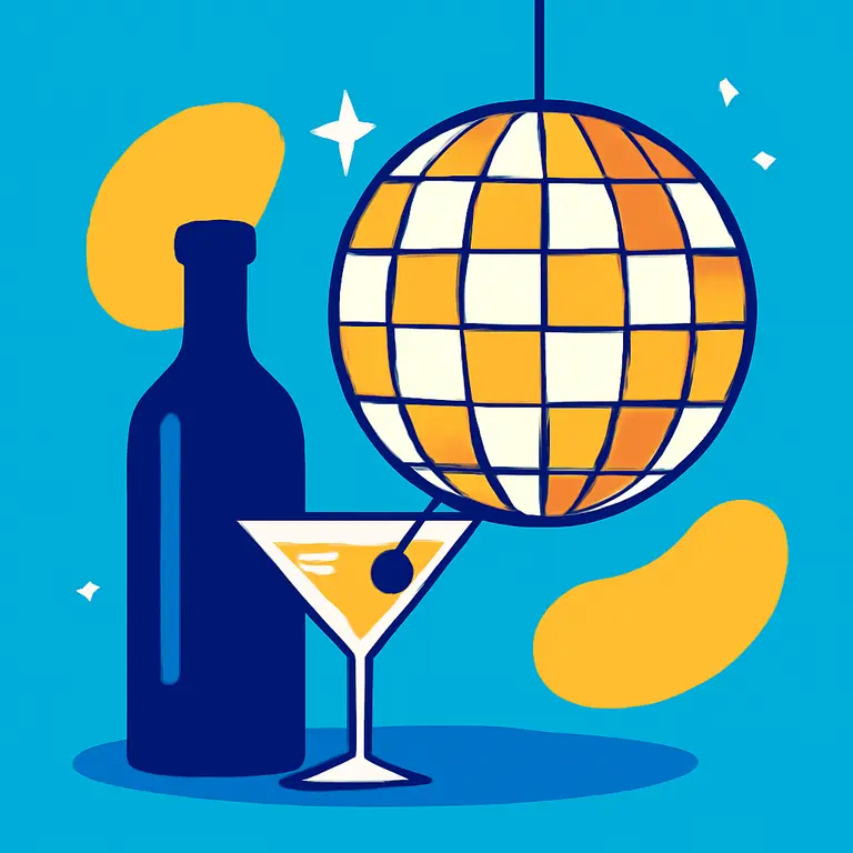 Ночная вечеринка - обложка пазла