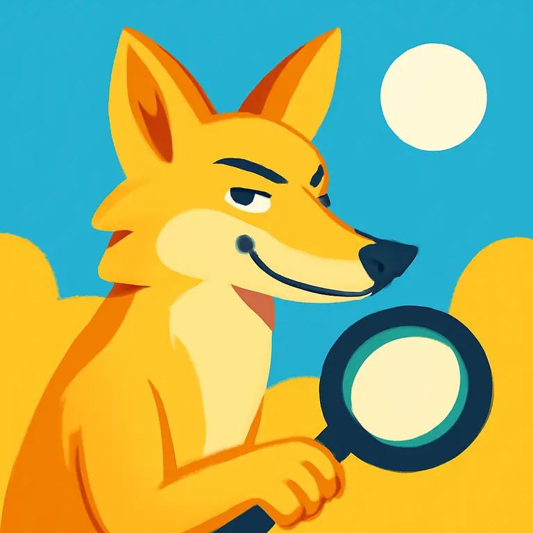 Хитрый Койот - обложка пазла