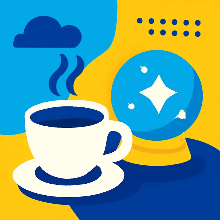 Кофейный прогноз - обложка пазла