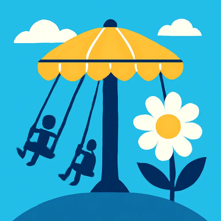 Весенний Аттракцион - обложка пазла