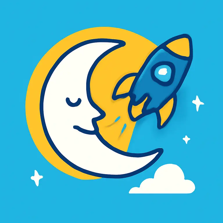 Лунный энтузиазм - обложка пазла