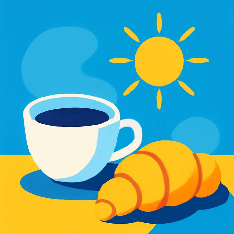 Утро и роскошь - обложка пазла