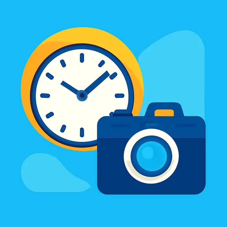 Время и фото - обложка пазла