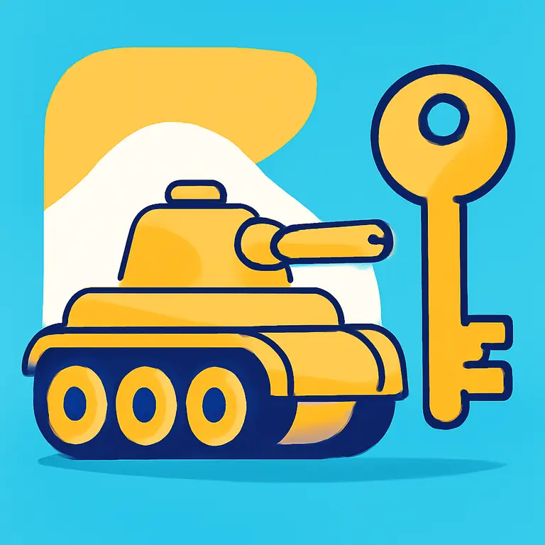 Танковый ключ - обложка пазла