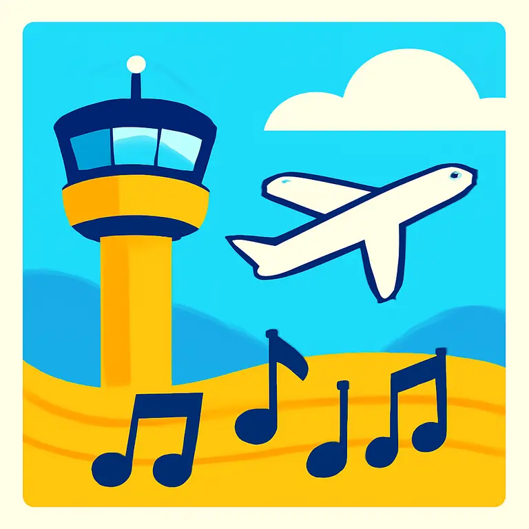 Аэропорт Ритм - обложка пазла