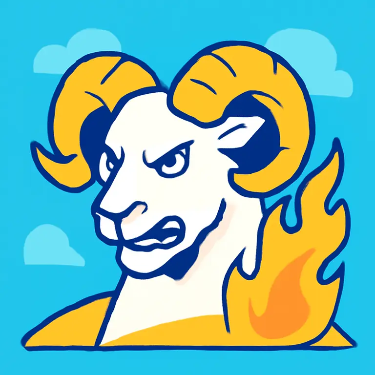 Агрессивный Овен - обложка пазла