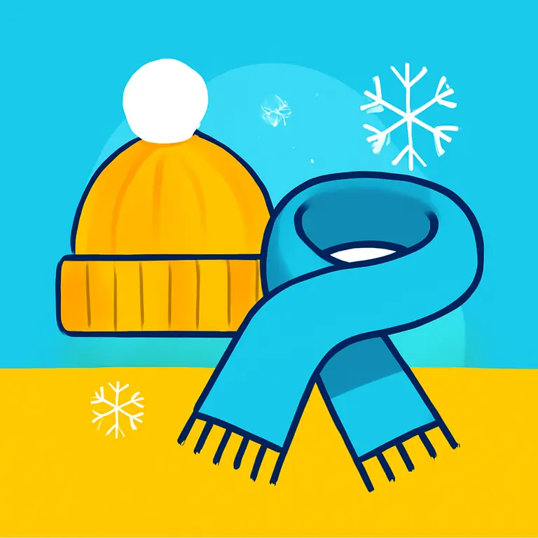 Зимний стиль - обложка пазла