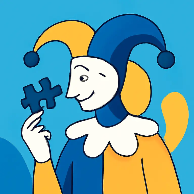 Трикстер Паяц - обложка пазла