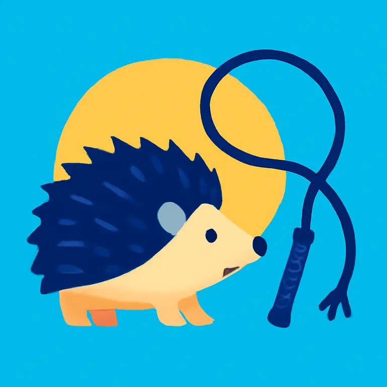 Ежик и Кнут - обложка пазла