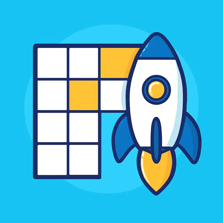 Код Крест Ракета - обложка пазла