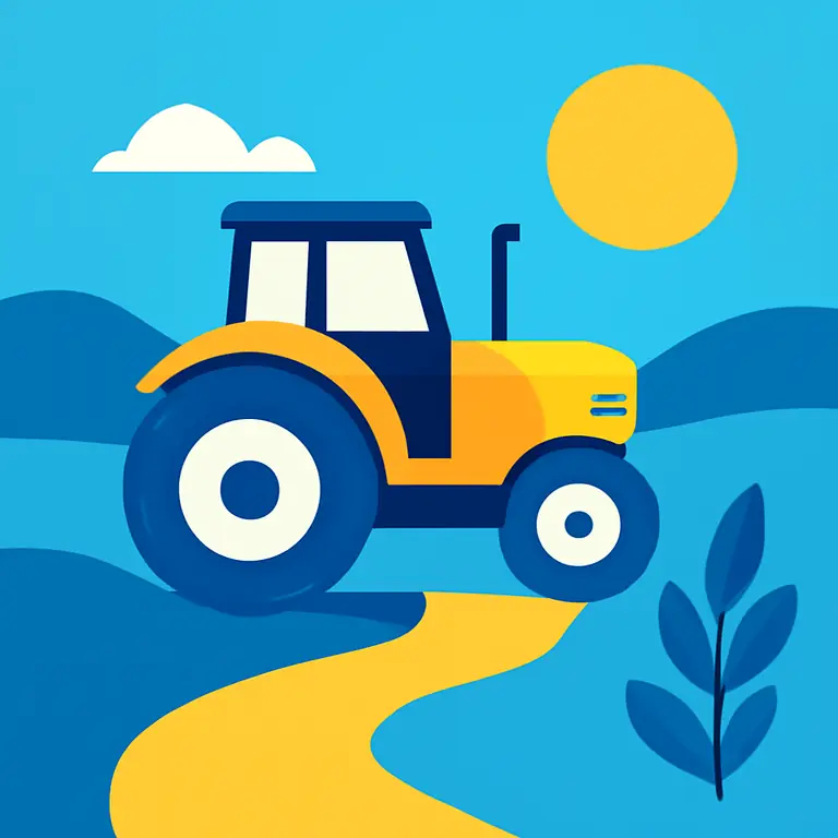 Фермерская тропа - обложка пазла