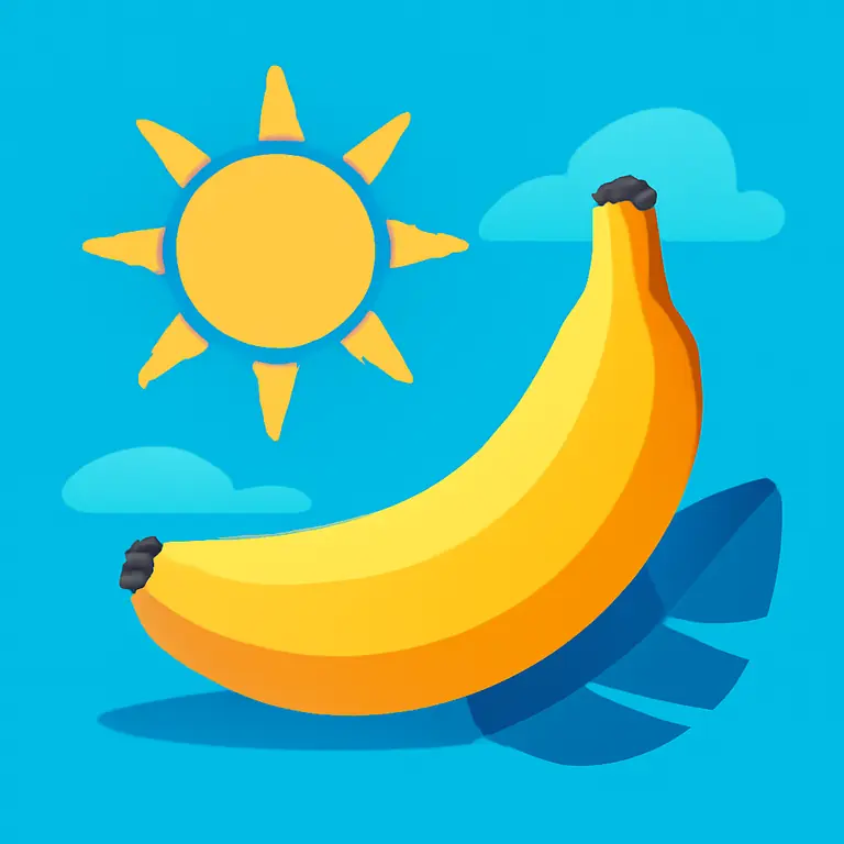 Жаркая Банановая - обложка пазла