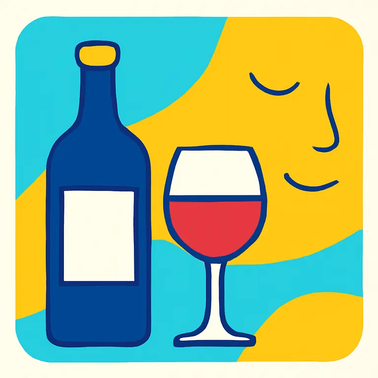 Вино и радость - обложка пазла