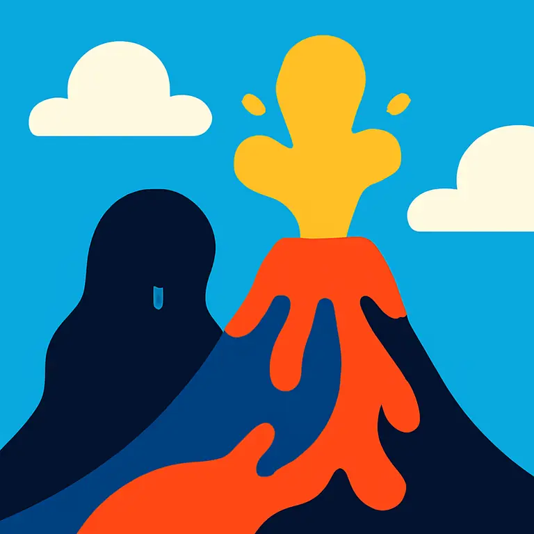 Мрак и Лава - обложка пазла