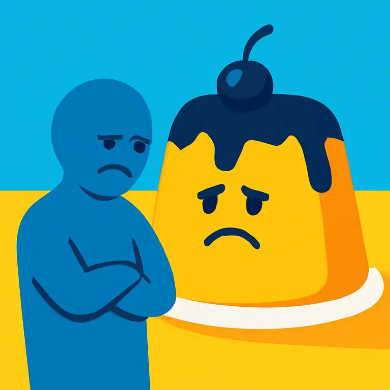 Обида и Пудинг - обложка пазла