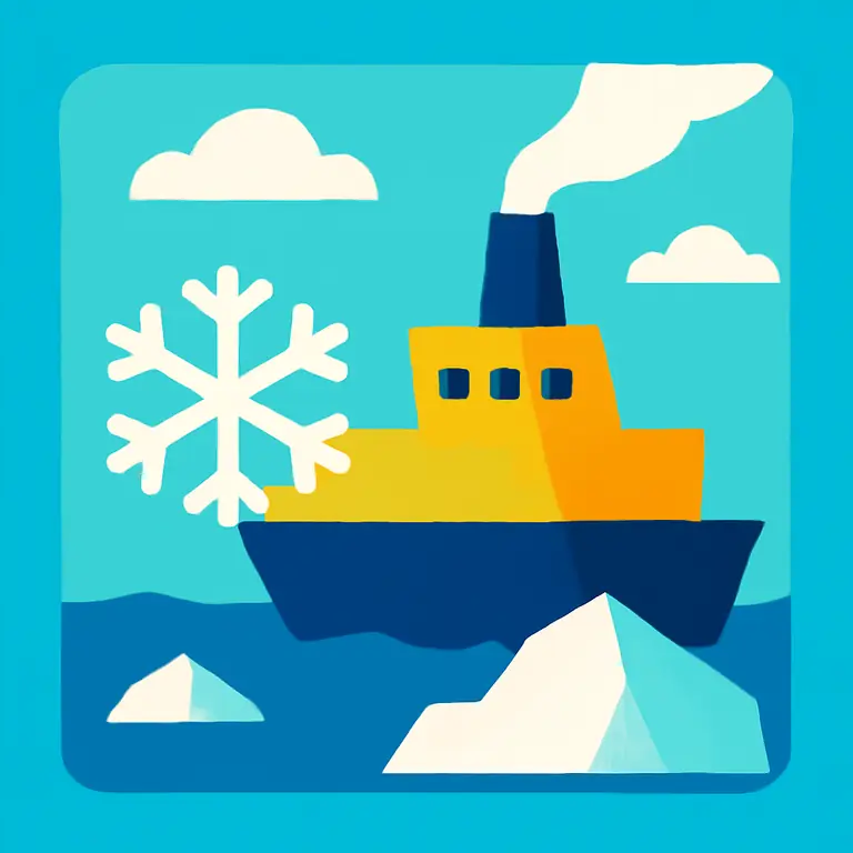 Зимний Флот - обложка пазла