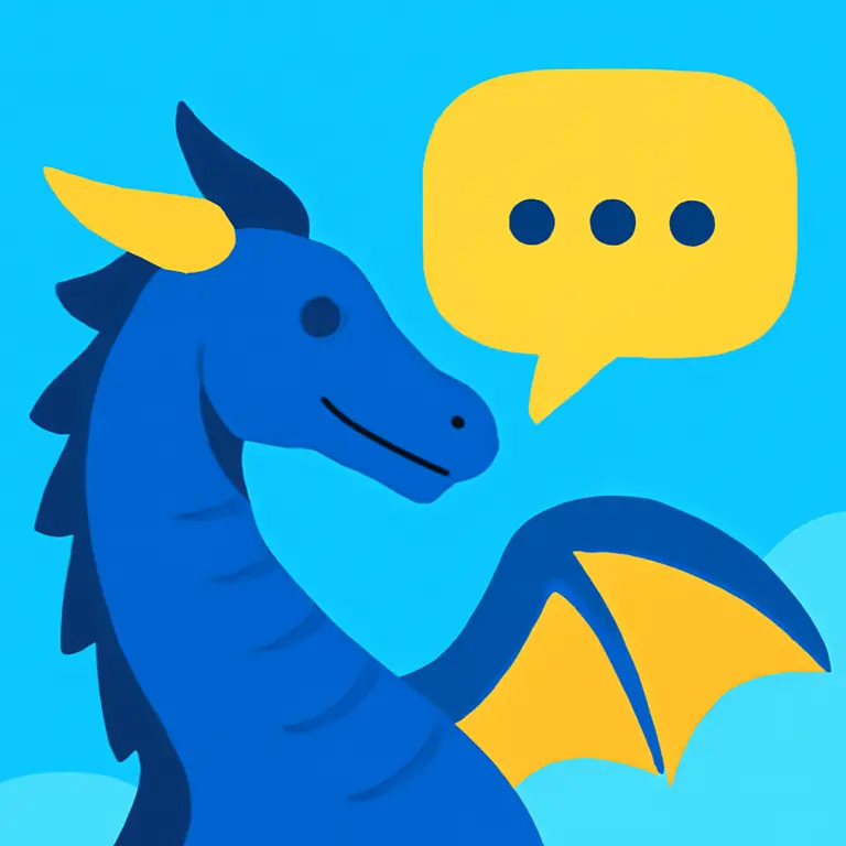 Дракон и глас - обложка пазла