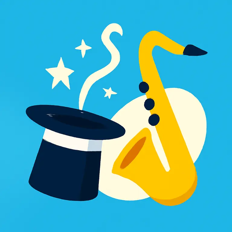 Магия и Джаз - обложка пазла