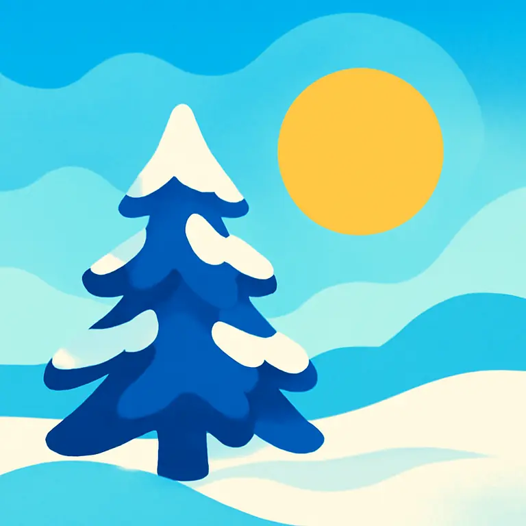 Зимний Туман - обложка пазла