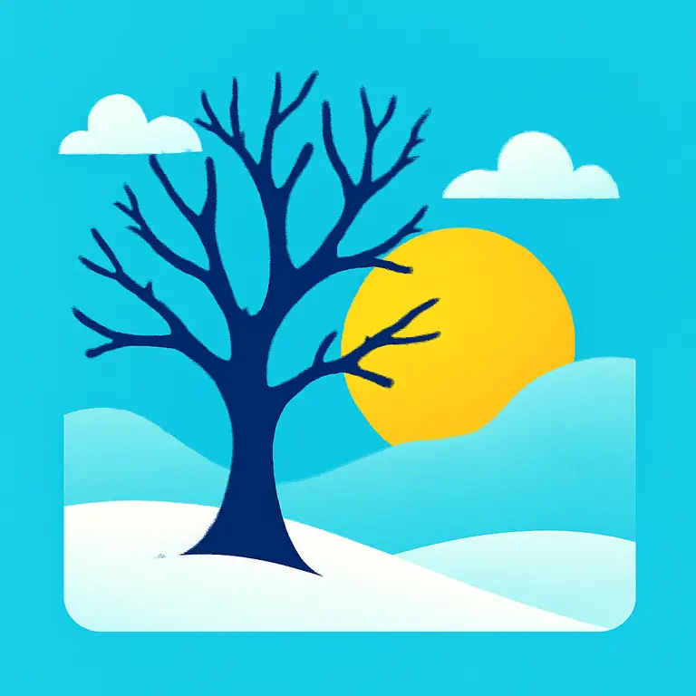 Туман и февраль - обложка пазла