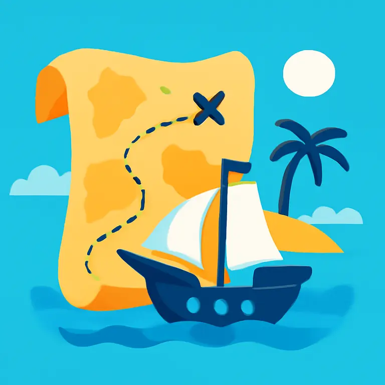 Приключенческая бухта - обложка пазла