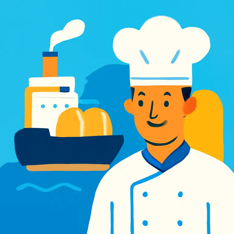 Танкер и шеф - обложка пазла