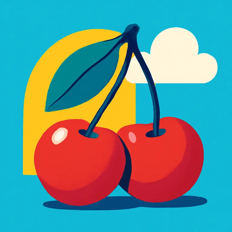 Сочный Вишнём - обложка пазла