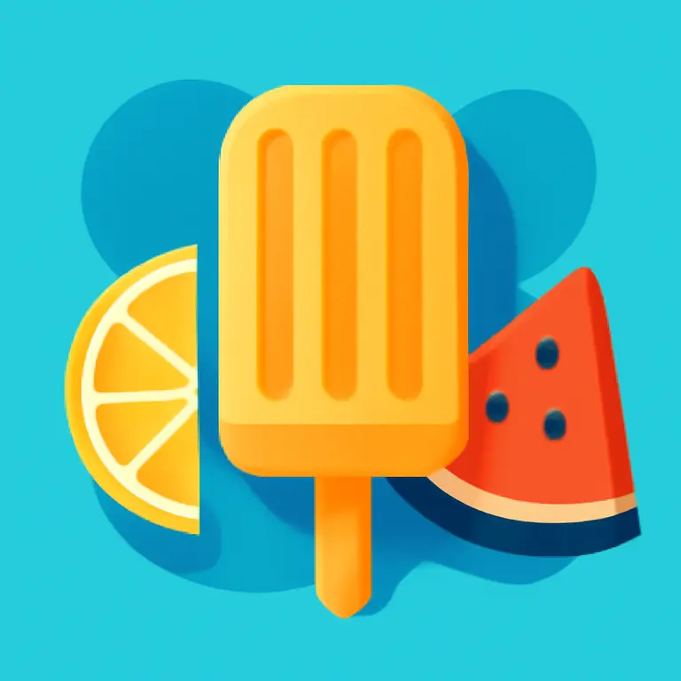 Фруктовый лёд - обложка пазла