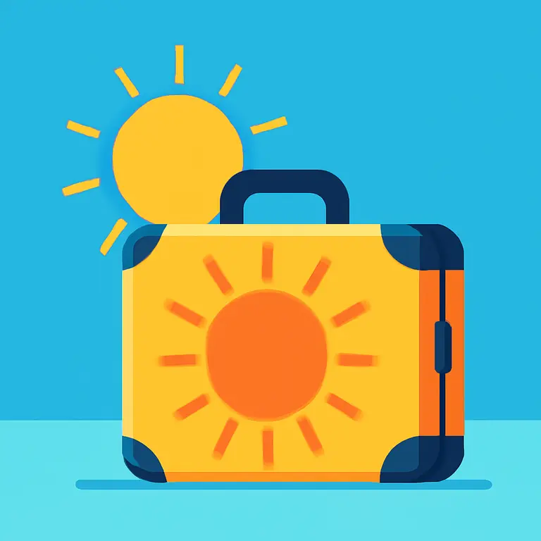 Солнечный Чемодан - обложка пазла