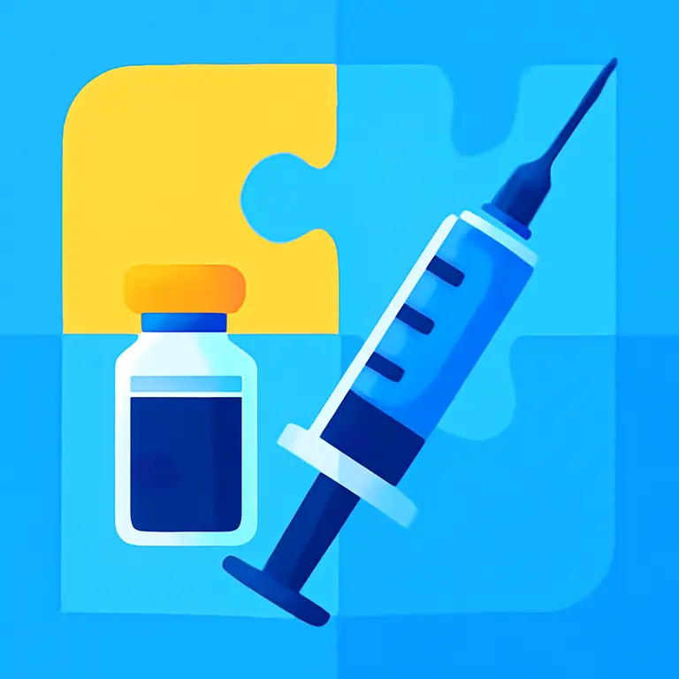 Темные уколы - обложка пазла