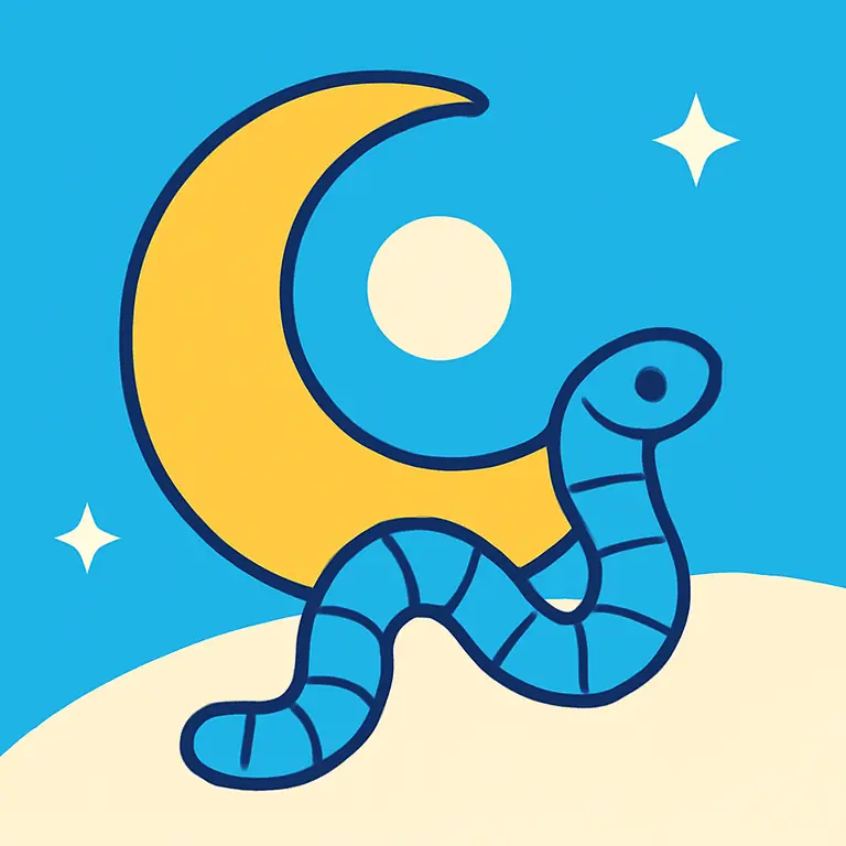 Лунный Червь - обложка пазла