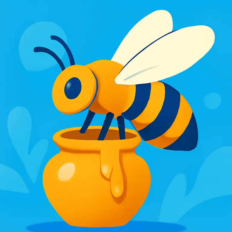 Глиняная Пчела - обложка пазла