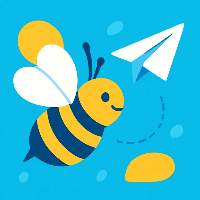 Жужжащий Летать - обложка пазла