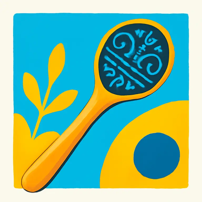 Этно Ложечка - обложка пазла