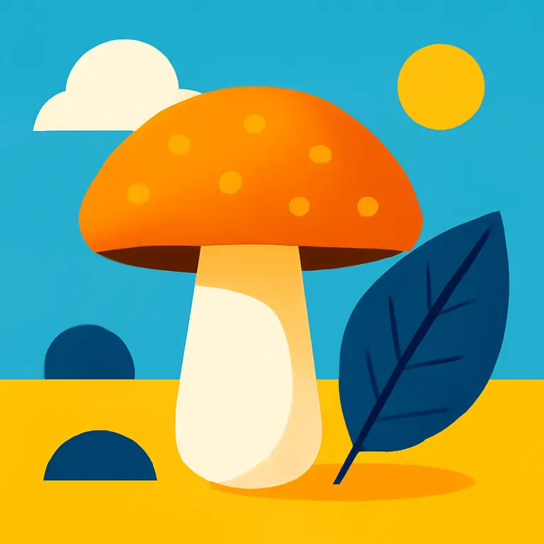 Грибной этюд - обложка пазла