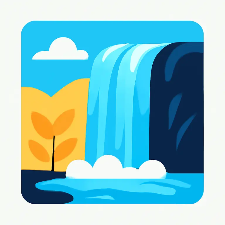 Водопад Тайны - обложка пазла