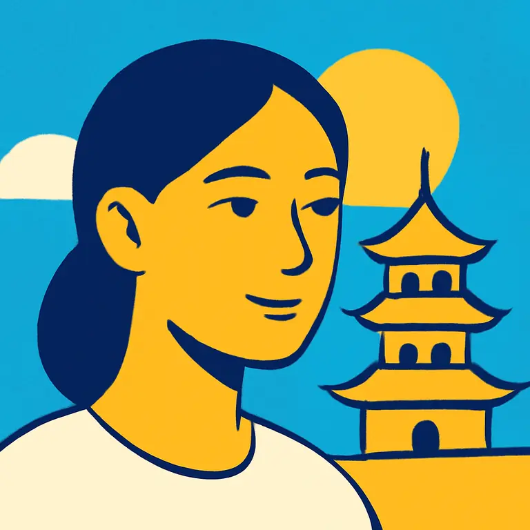 Лица Азии - обложка пазла