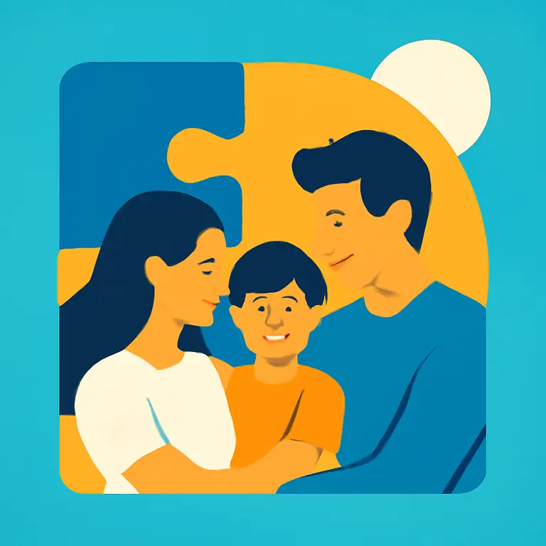 Семейный круг - обложка пазла